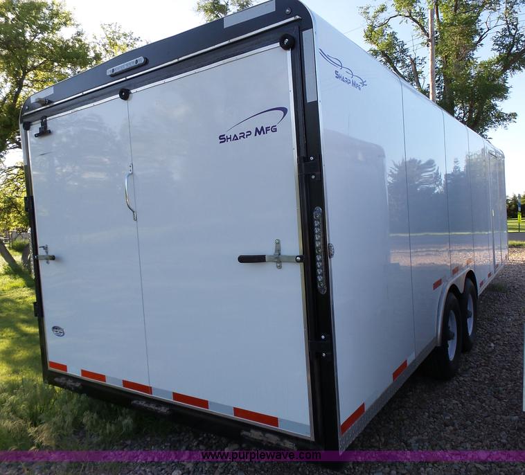 image for item J4113 2010 Sharp enclosed cargo trailer