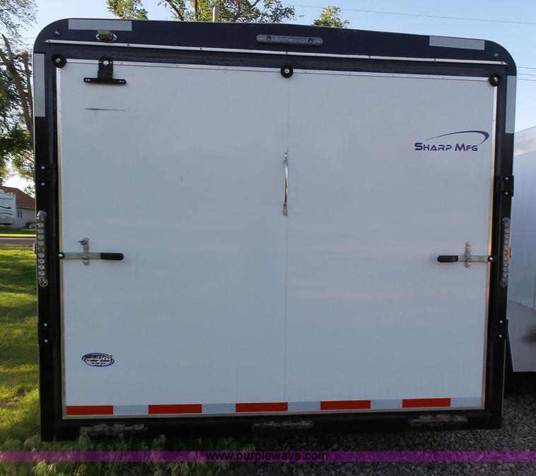 image for item J4113 2010 Sharp enclosed cargo trailer