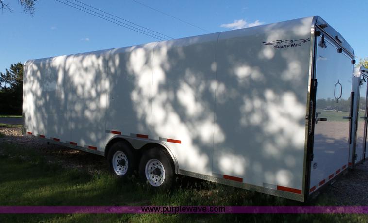 image for item J4113 2010 Sharp enclosed cargo trailer