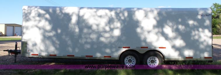 image for item J4113 2010 Sharp enclosed cargo trailer