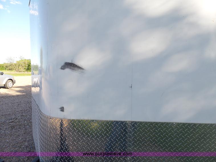 image for item J4113 2010 Sharp enclosed cargo trailer