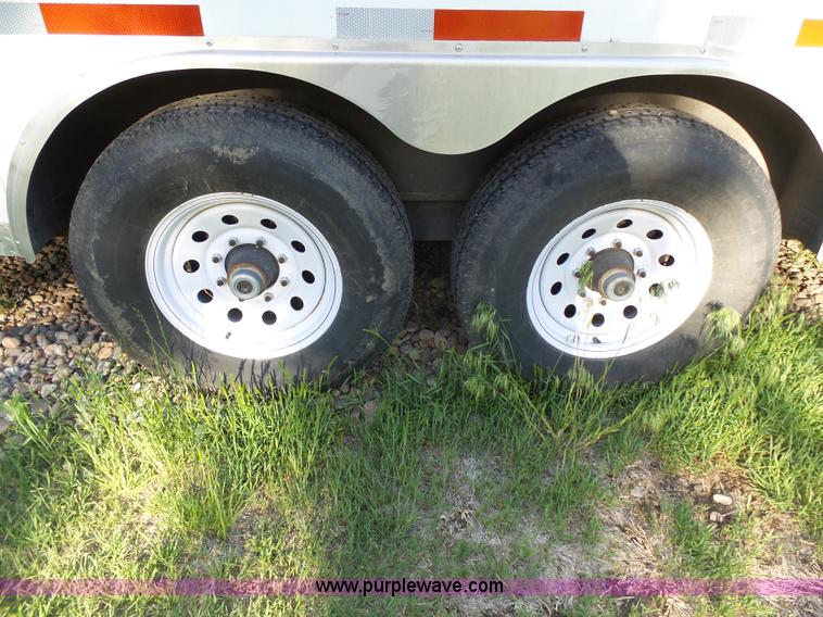 image for item J4113 2010 Sharp enclosed cargo trailer