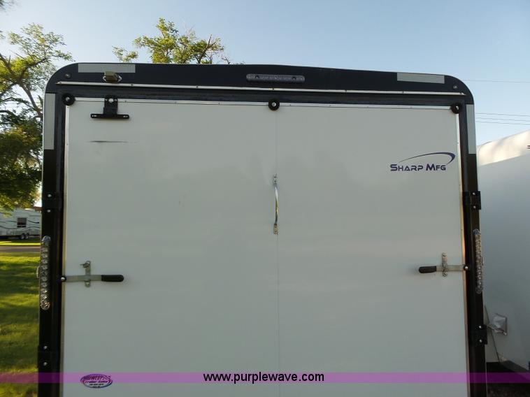 image for item J4113 2010 Sharp enclosed cargo trailer