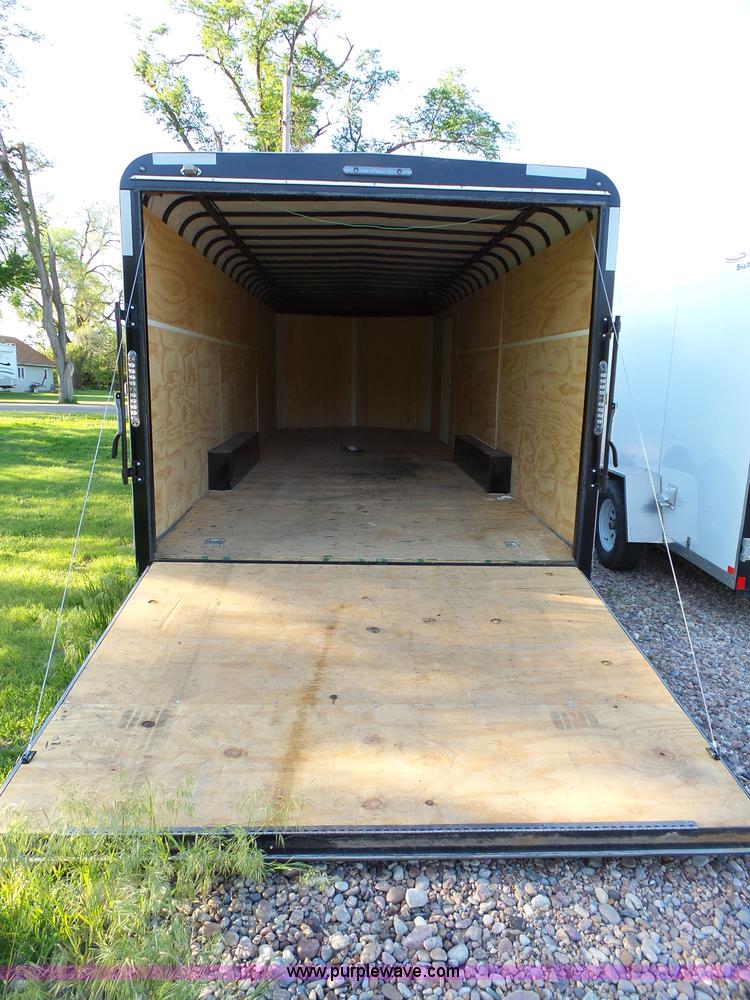 image for item J4113 2010 Sharp enclosed cargo trailer
