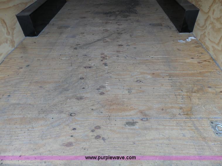 image for item J4113 2010 Sharp enclosed cargo trailer