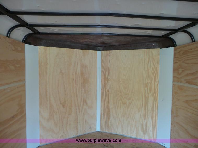 image for item J4113 2010 Sharp enclosed cargo trailer