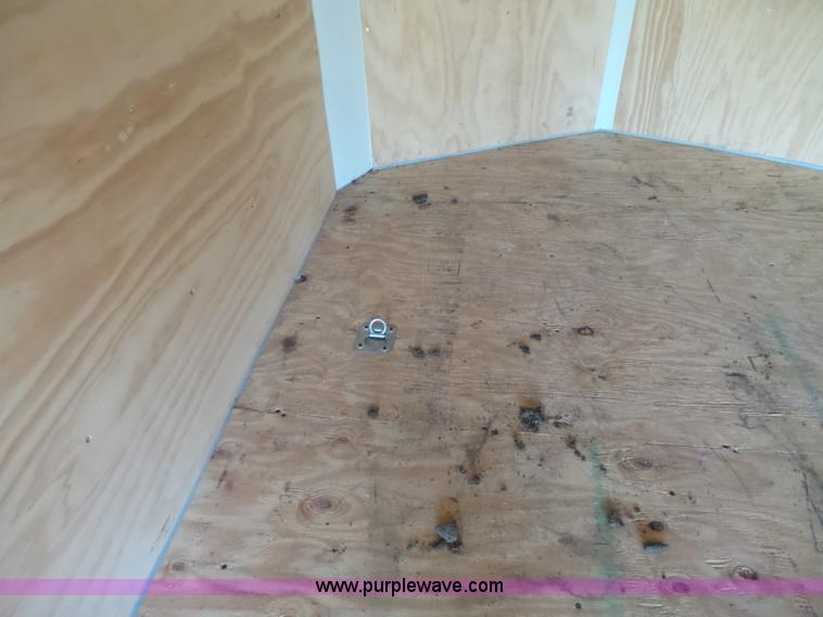 image for item J4113 2010 Sharp enclosed cargo trailer