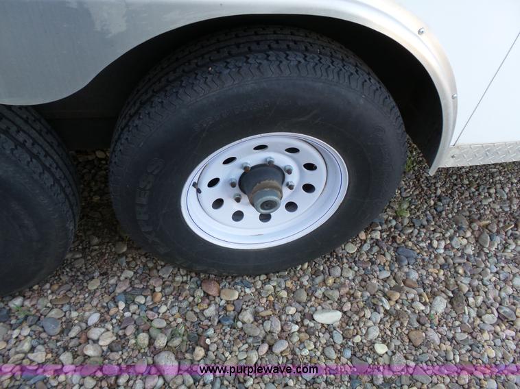 image for item J4113 2010 Sharp enclosed cargo trailer