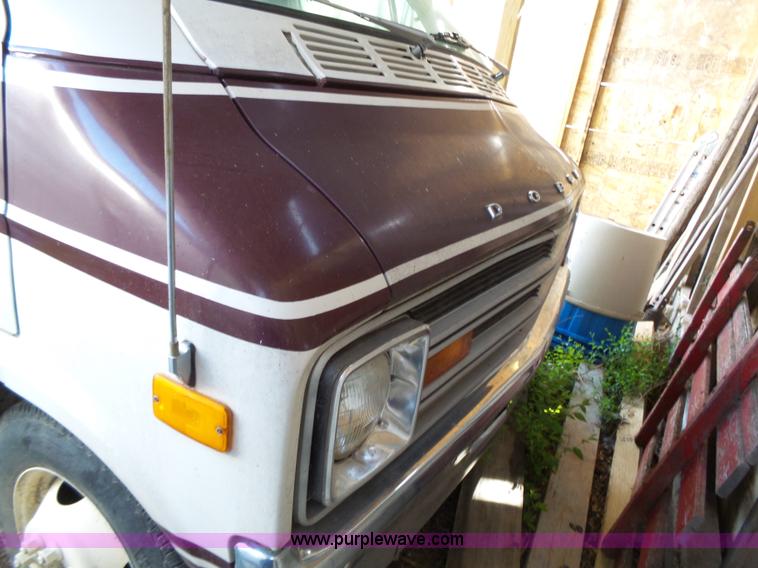 image for item J4114 1979 Dodge Brougham Coach Sportsman camper
