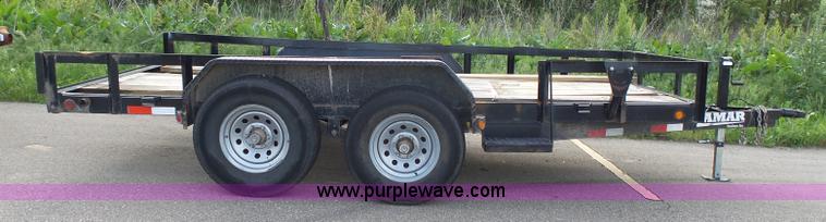 image for item J4936 2014 Lamar equipment trailer