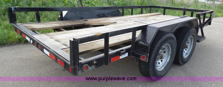 image for item J4936 2014 Lamar equipment trailer