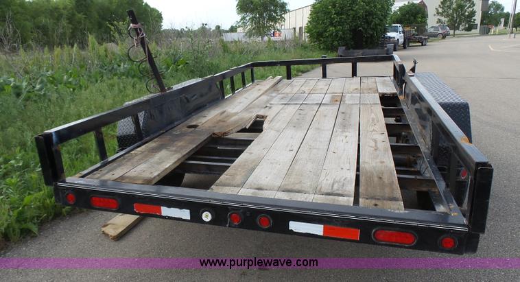 image for item J4936 2014 Lamar equipment trailer