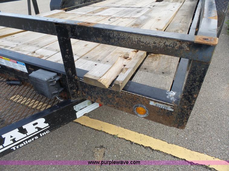 image for item J4936 2014 Lamar equipment trailer