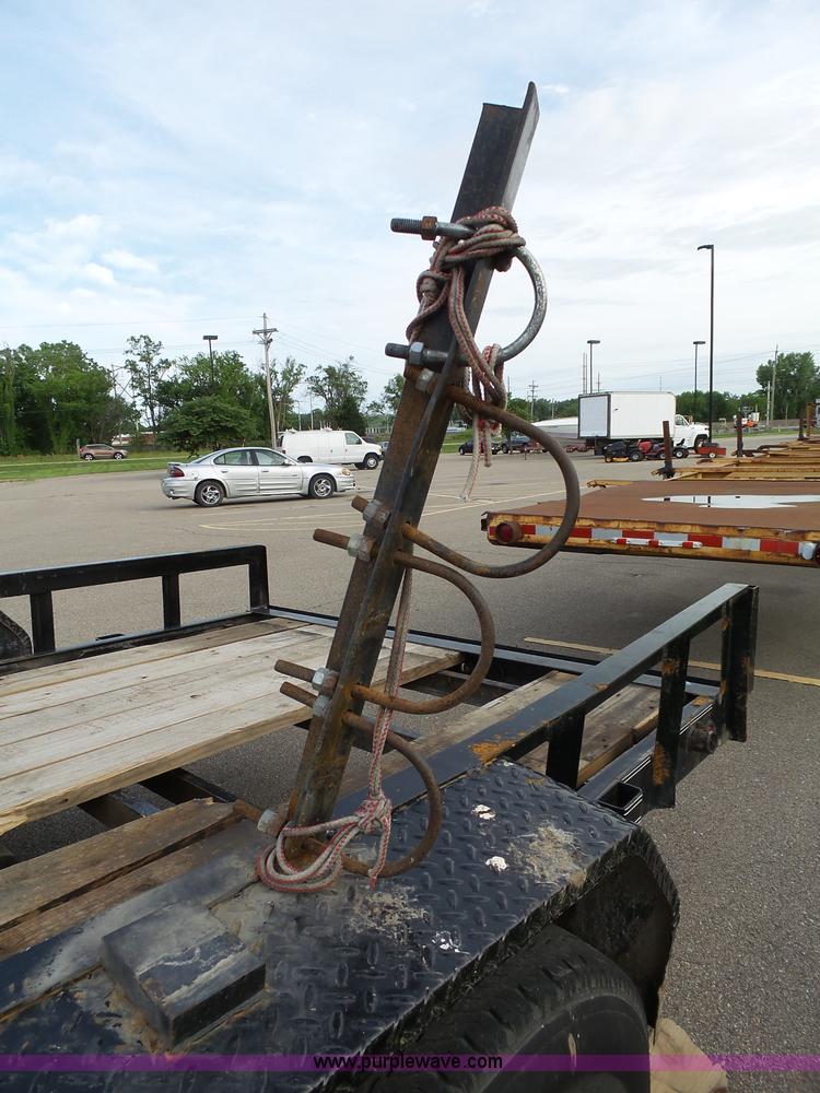 image for item J4936 2014 Lamar equipment trailer