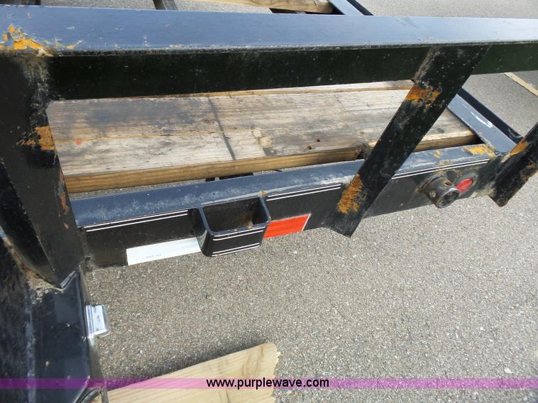 image for item J4936 2014 Lamar equipment trailer