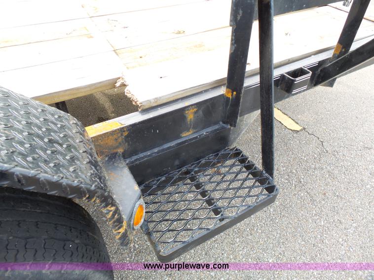 image for item J4936 2014 Lamar equipment trailer