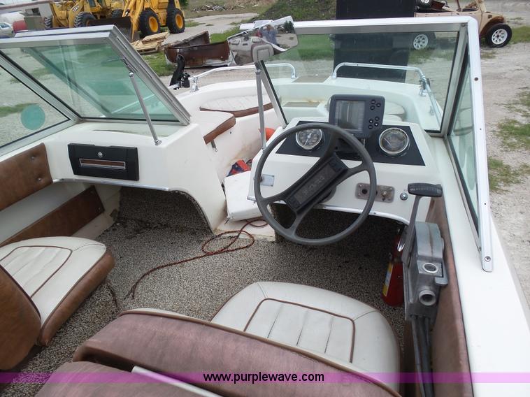 image for item J6114 1975 Ozark boat