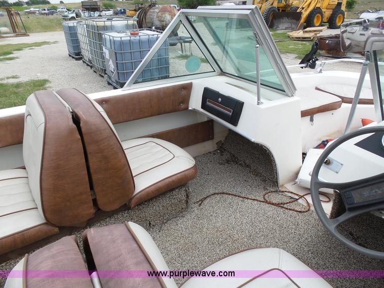 image for item J6114 1975 Ozark boat