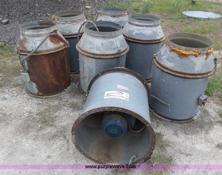 (7) grain bin exhaust fans in Dodge City, KS Item J6116 sold Purple