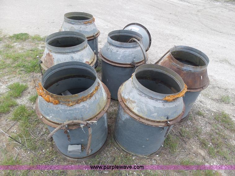 image for item J6116 (7) grain bin exhaust fans