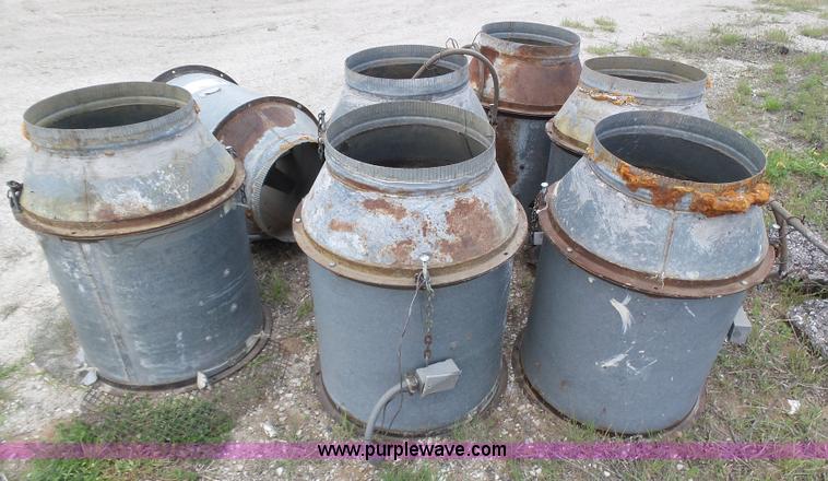 image for item J6116 (7) grain bin exhaust fans