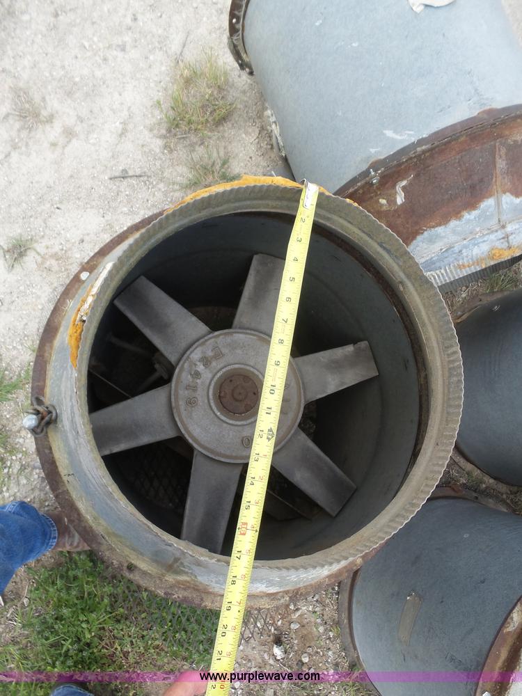 image for item J6116 (7) grain bin exhaust fans