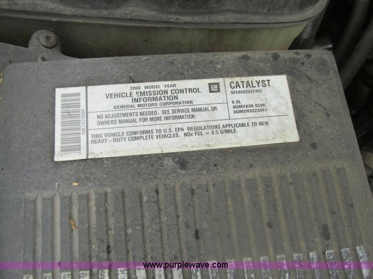 image for item K1408 2008 Chevrolet Silverado 2500HD pickup truck