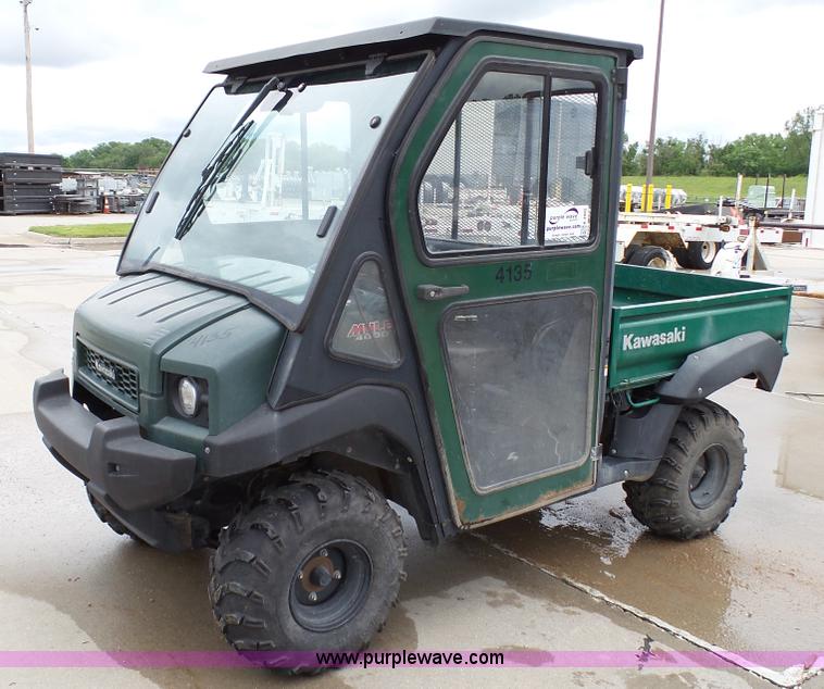 image for item K4082 2010 Kawasaki Mule 4000 utility vehicle