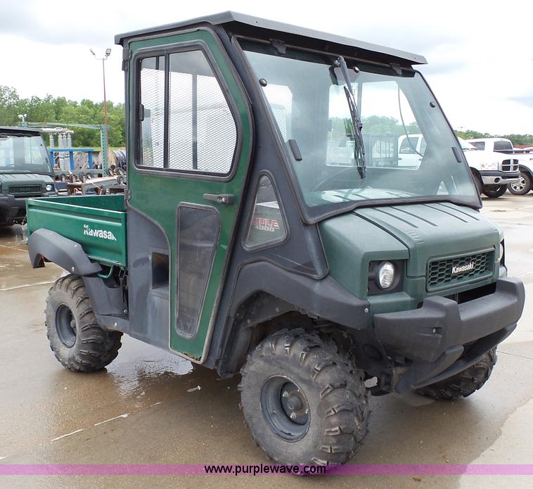 image for item K4082 2010 Kawasaki Mule 4000 utility vehicle