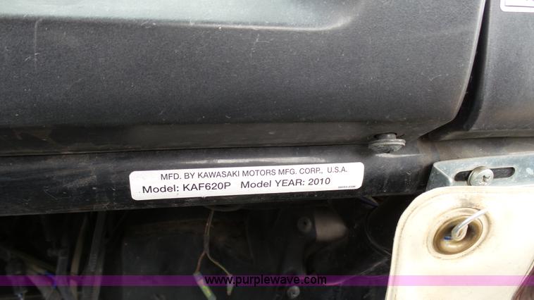 image for item K4082 2010 Kawasaki Mule 4000 utility vehicle