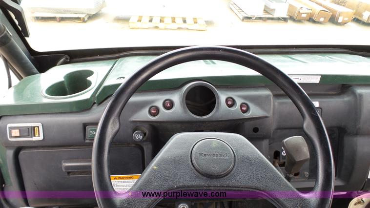 image for item K4083 2010 Kawasaki Mule 4000 utility vehicle