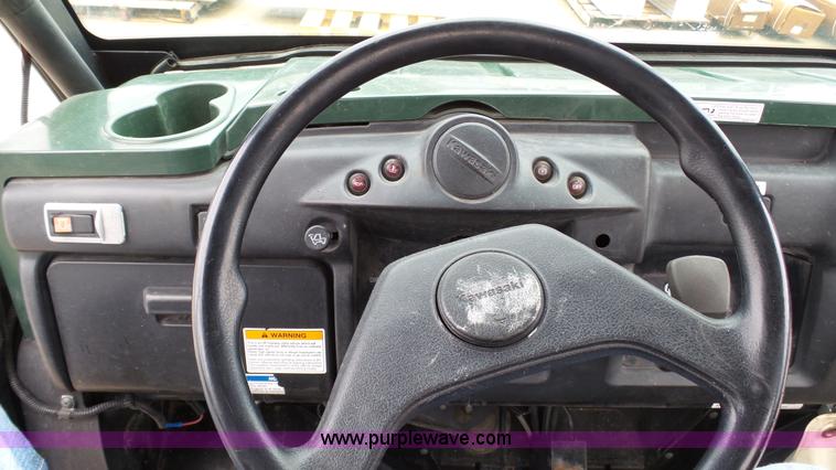 image for item K4084 2010 Kawasaki Mule 4000 utility vehicle