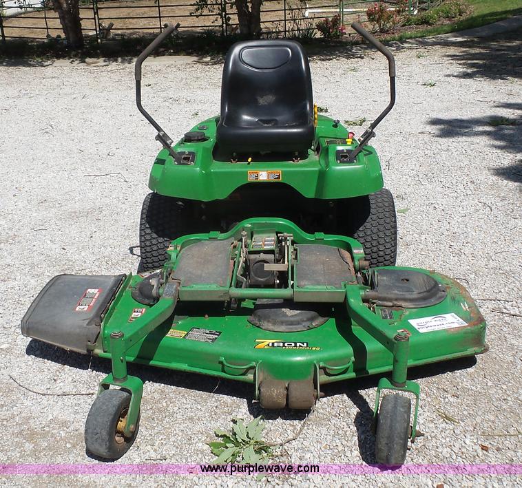 image for item K4595 John Deere F687 Z-Trak lawn mower