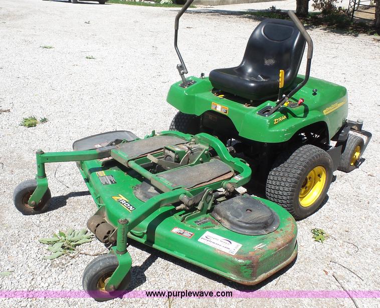 image for item K4595 John Deere F687 Z-Trak lawn mower
