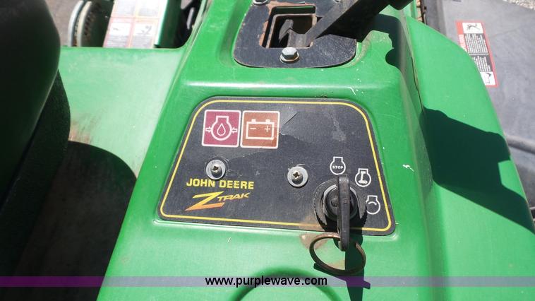 image for item K4595 John Deere F687 Z-Trak lawn mower