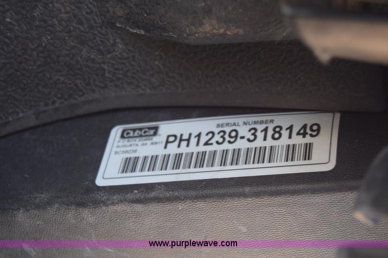 image for item K6627 Club Car golf cart