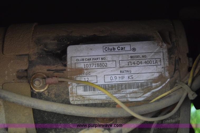 image for item K6628 Club Car golf cart