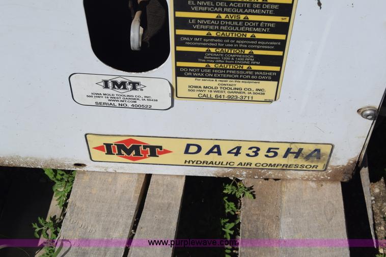 image for item K6657 IMT DA435HA hydraulic air compressor