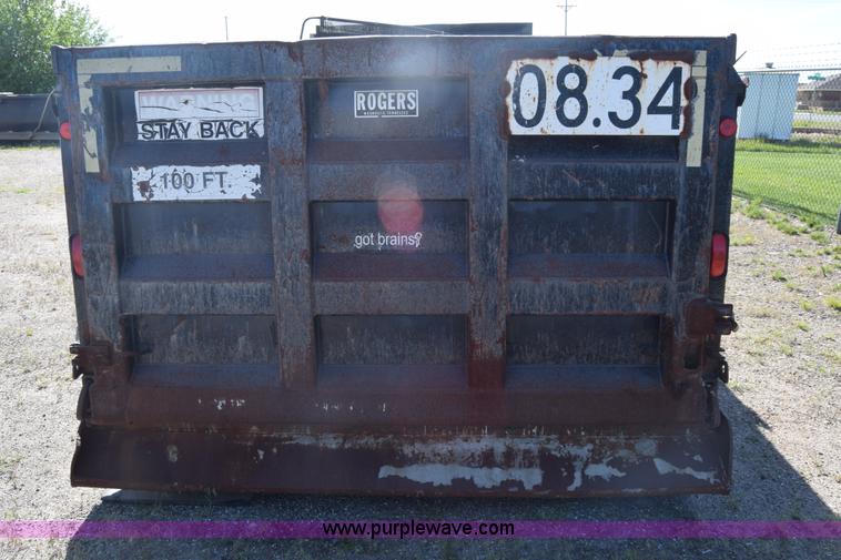 image for item K6661 Rogers dump bed