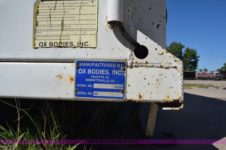 image for item K6669 Ox Bodies dump bed