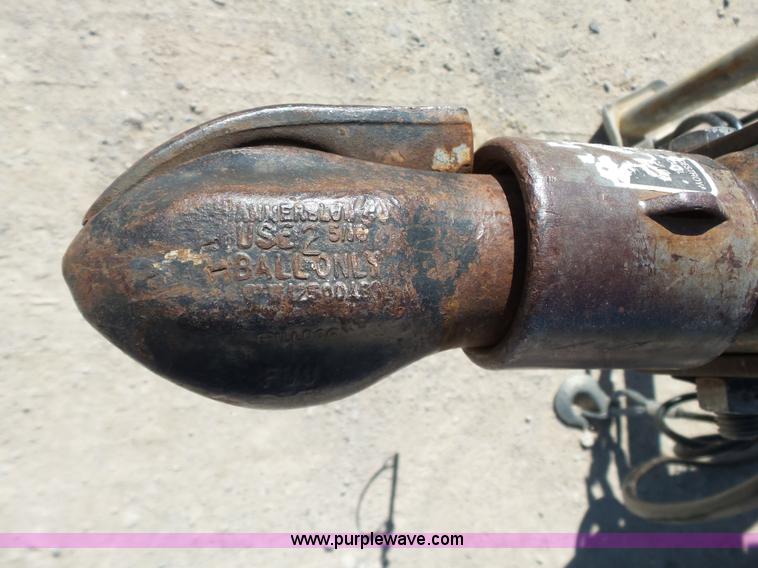 image for item K7187 Shop built equipment trailer