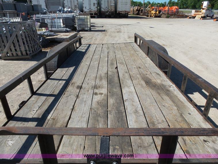 image for item K7187 Shop built equipment trailer