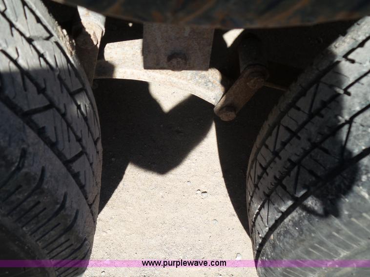 image for item K7187 Shop built equipment trailer