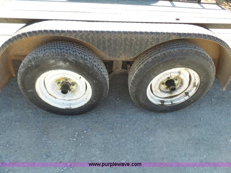 image for item K7187 Shop built equipment trailer