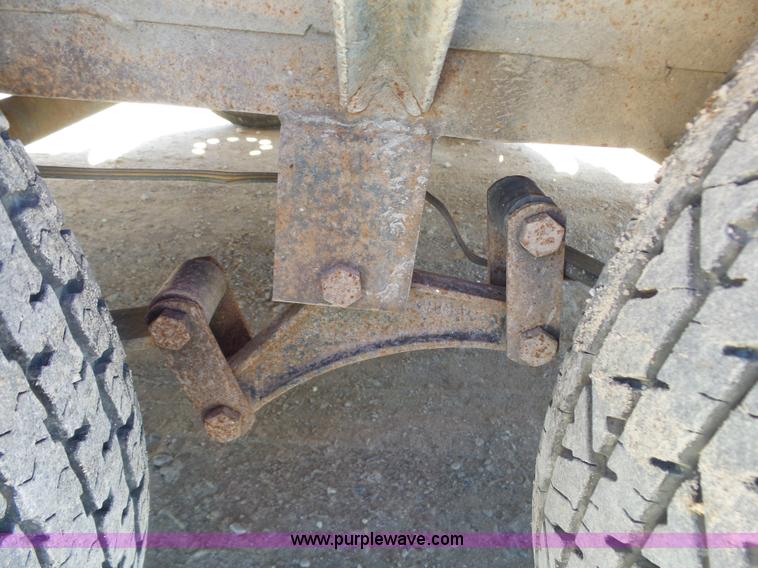 image for item K7187 Shop built equipment trailer