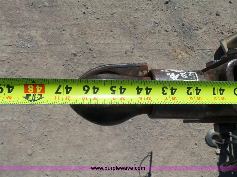 image for item K7187 Shop built equipment trailer