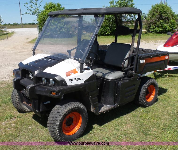 image for item K7196 2011 Bobcat 3400 utility vehicle
