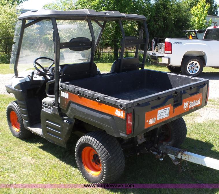 image for item K7196 2011 Bobcat 3400 utility vehicle