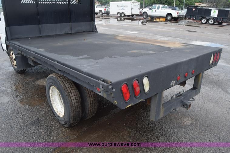 image for item K7343 1997 Isuzu NPR flatbed truck
