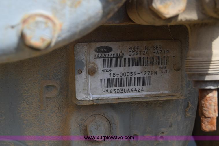 image for item K7371 Carrier Transicold refrigeration unit